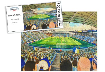 Elland Road Stadium Fine Art Jigsaw Puzzle - Leeds United FC